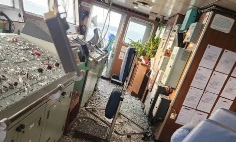 Bridge damage from blast — the threat Easi-Shield protects against